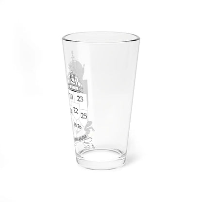 Austro-hungarian coat of arms 1914 with numbers (Austria) (Coat of Arms) Pint Glass 16oz - Go Mug Yourself