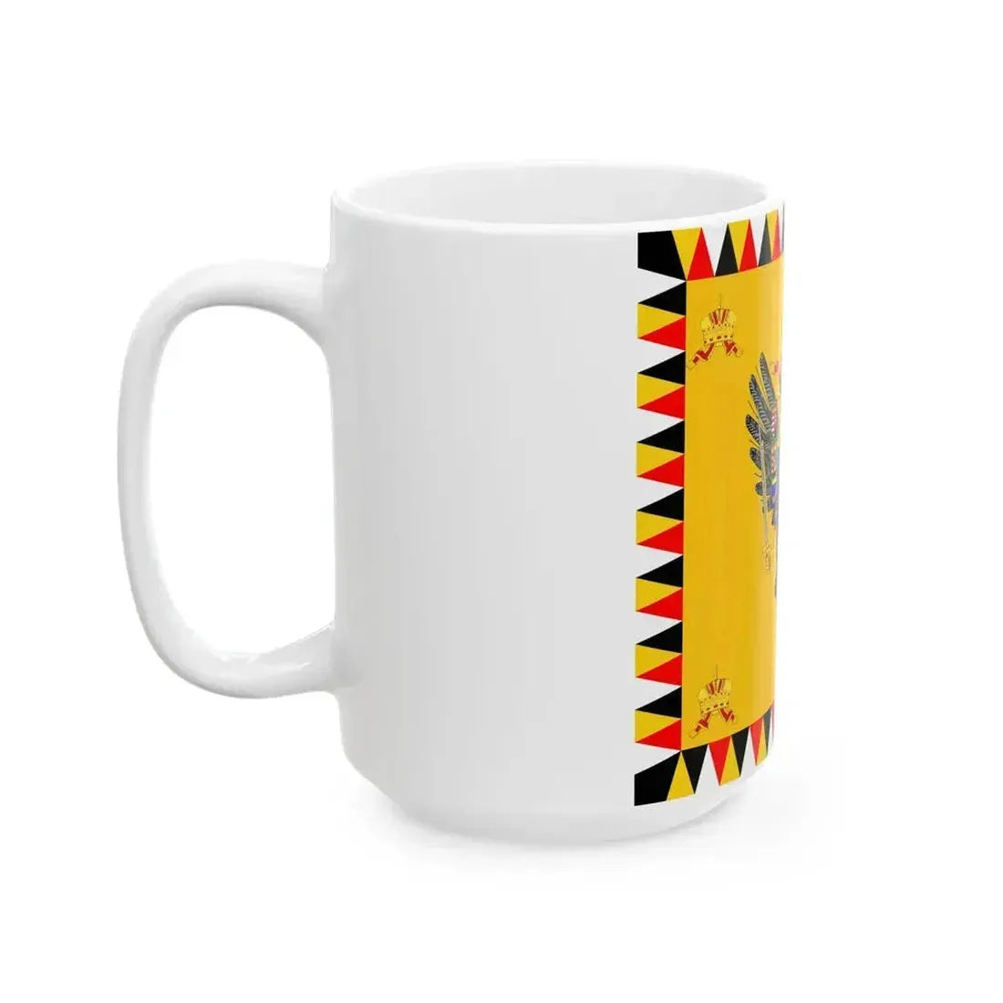 Austro-Hungarian Empress Standard Before 1915 (Austria) White Coffee Mug - Go Mug Yourself