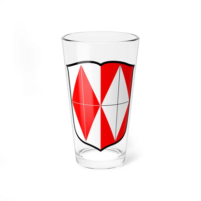 AUT Admont COA -2014 (Austria) (Coat of Arms) Pint Glass 16oz 16oz - Go Mug Yourself