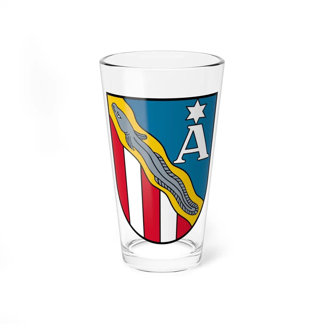 AUT Altheim COA (Austria) (Coat of Arms) Pint Glass 16oz 16oz - Go Mug Yourself
