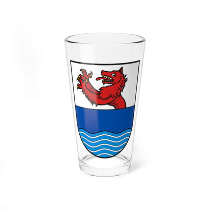AUT Amstetten COA (Austria) (Coat of Arms) Pint Glass 16oz 16oz - Go Mug Yourself