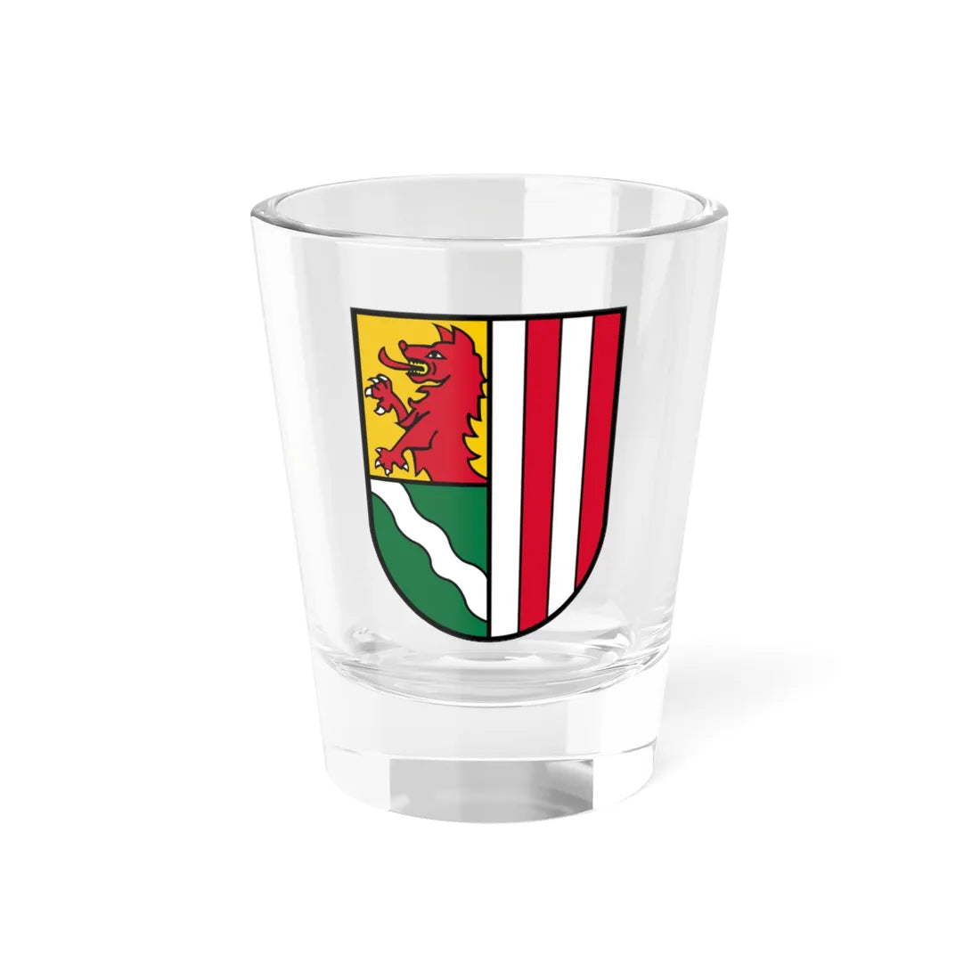 AUT Andorf COA (Austria) (Coat of Arms) Shot Glass 1.5oz 1.5oz - Go Mug Yourself