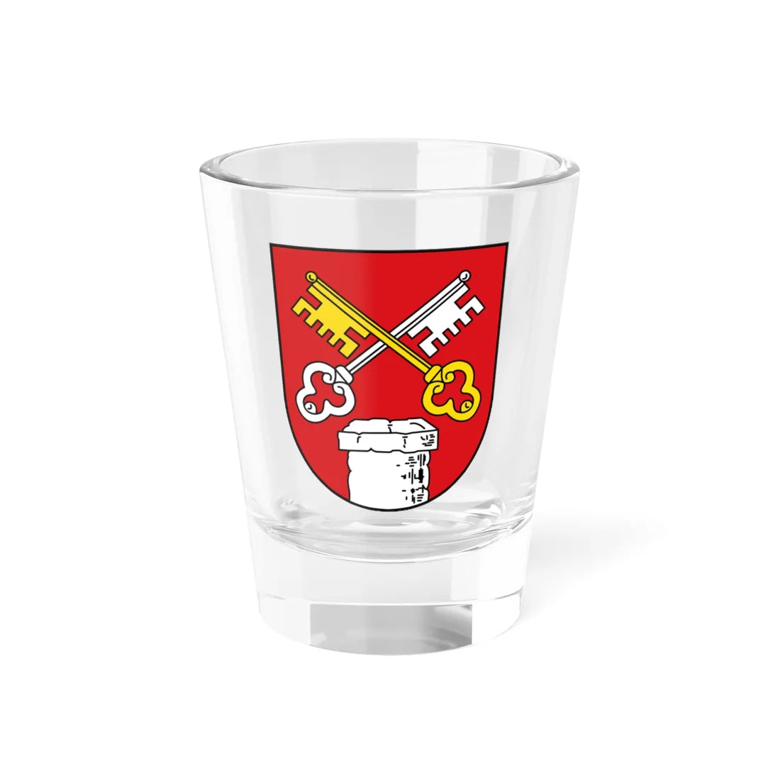 AUT Anthering COA (Austria) (Coat of Arms) Shot Glass 1.5oz 1.5oz - Go Mug Yourself