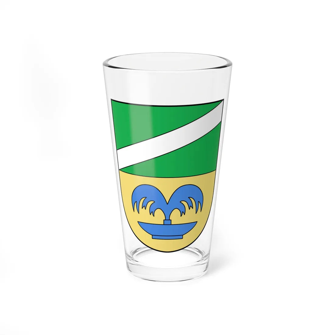 AUT Bad Mitterndorf COA 2014 (Austria) (Coat of Arms) Pint Glass 16oz - Go Mug Yourself
