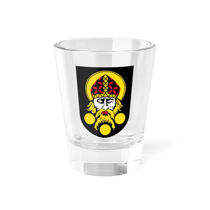 AUT Bad Vigaun COA (Austria) (Coat of Arms) Shot Glass 1.5oz 1.5oz - Go Mug Yourself