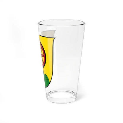 AUT Bergheim bei Salzburg COA (Austria) (Coat of Arms) Pint Glass 16oz - Go Mug Yourself