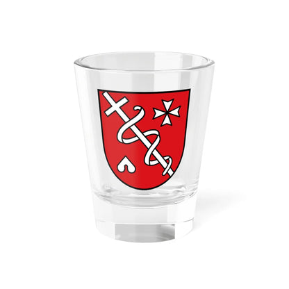 AUT Übersbach COA (Austria) (Coat of Arms) Shot Glass 1.5oz 1.5oz - Go Mug Yourself