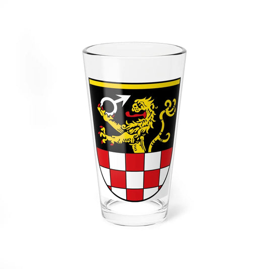 AUT Dienten am Hochkoenig COA (Austria) (Coat of Arms) Pint Glass 16oz 16oz - Go Mug Yourself