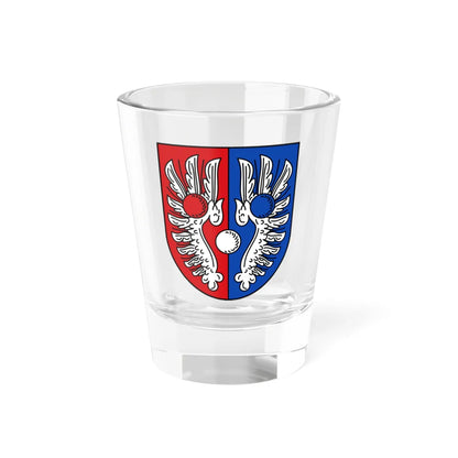 AUT Dorfbeuern COA (Austria) (Coat of Arms) Shot Glass 1.5oz 1.5oz - Go Mug Yourself