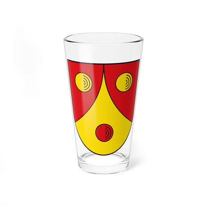 AUT Dorfgastein COA (Austria) (Coat of Arms) Pint Glass 16oz 16oz - Go Mug Yourself