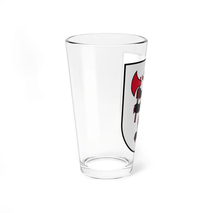AUT Eggerding COA (Austria) (Coat of Arms) Pint Glass 16oz - Go Mug Yourself
