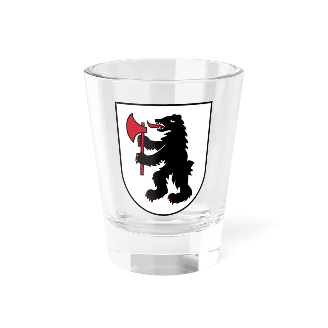 AUT Eggerding COA (Austria) (Coat of Arms) Shot Glass 1.5oz 1.5oz - Go Mug Yourself