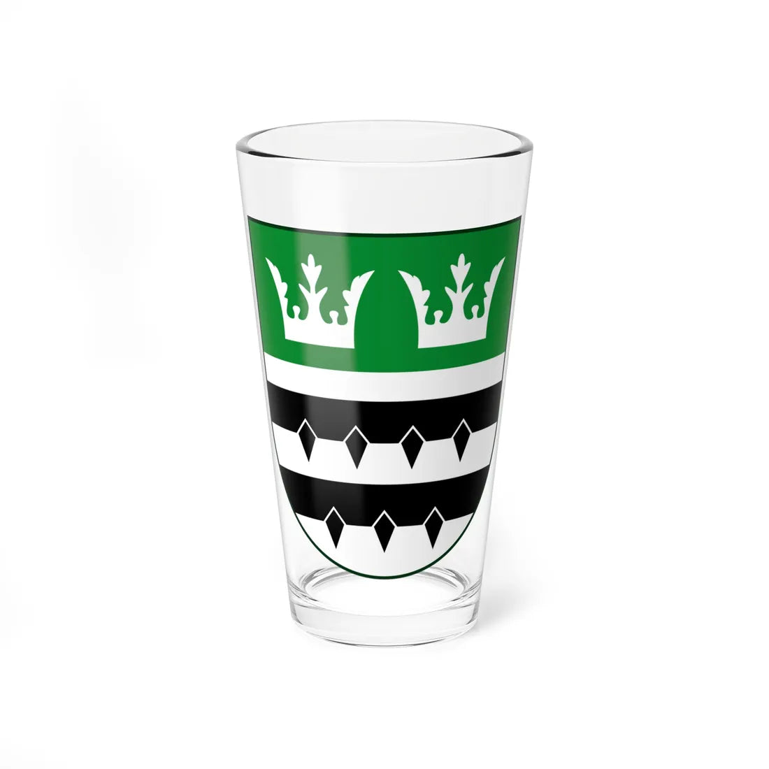 AUT Eggersdorf bei Graz COA (Austria) (Coat of Arms) Pint Glass 16oz 16oz - Go Mug Yourself