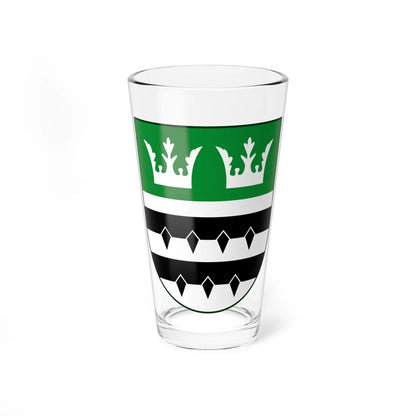 AUT Eggersdorf bei Graz COA (Austria) (Coat of Arms) Pint Glass 16oz 16oz - Go Mug Yourself