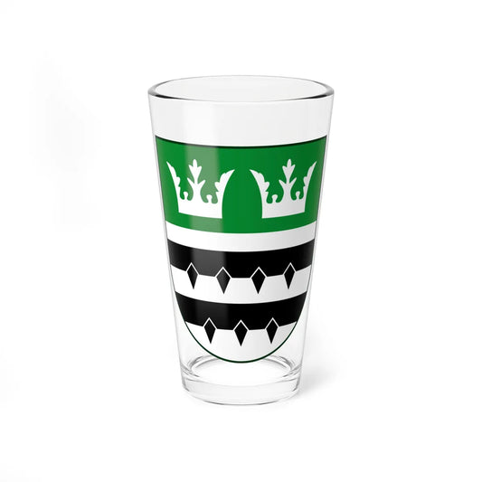 AUT Eggersdorf bei Graz COA (Austria) (Coat of Arms) Pint Glass 16oz 16oz - Go Mug Yourself