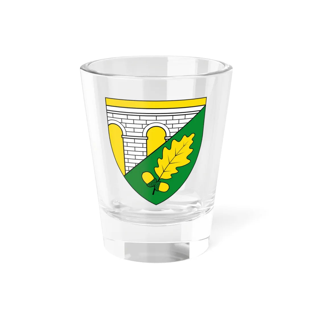 AUT Eichgraben COA (Austria) (Coat of Arms) Shot Glass 1.5oz 1.5oz - Go Mug Yourself