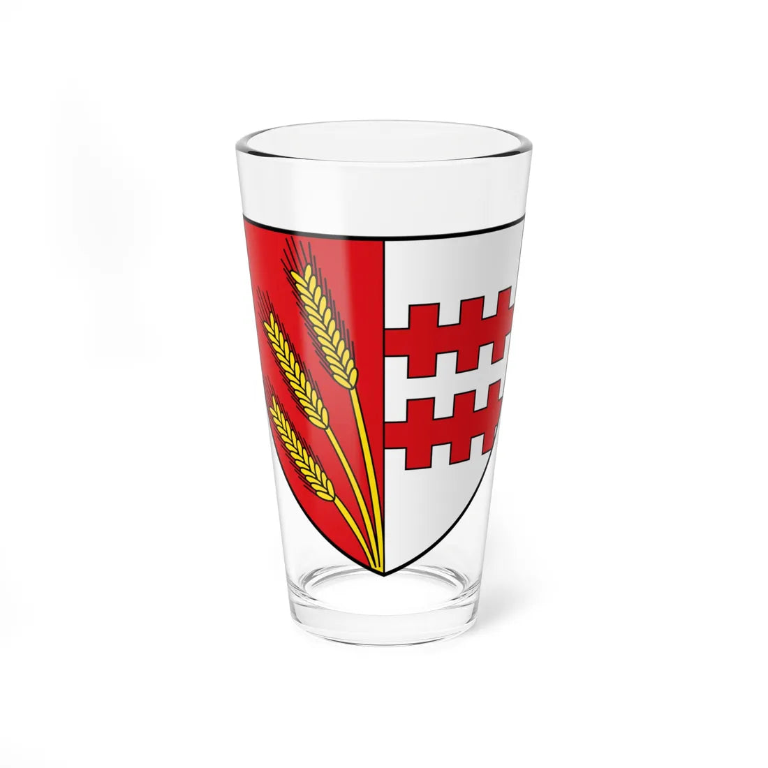AUT Engelhartstetten COA (Austria) (Coat of Arms) Pint Glass 16oz 16oz - Go Mug Yourself