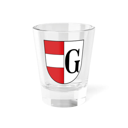 AUT Gaming COA (Austria) (Coat of Arms) Shot Glass 1.5oz 1.5oz - Go Mug Yourself