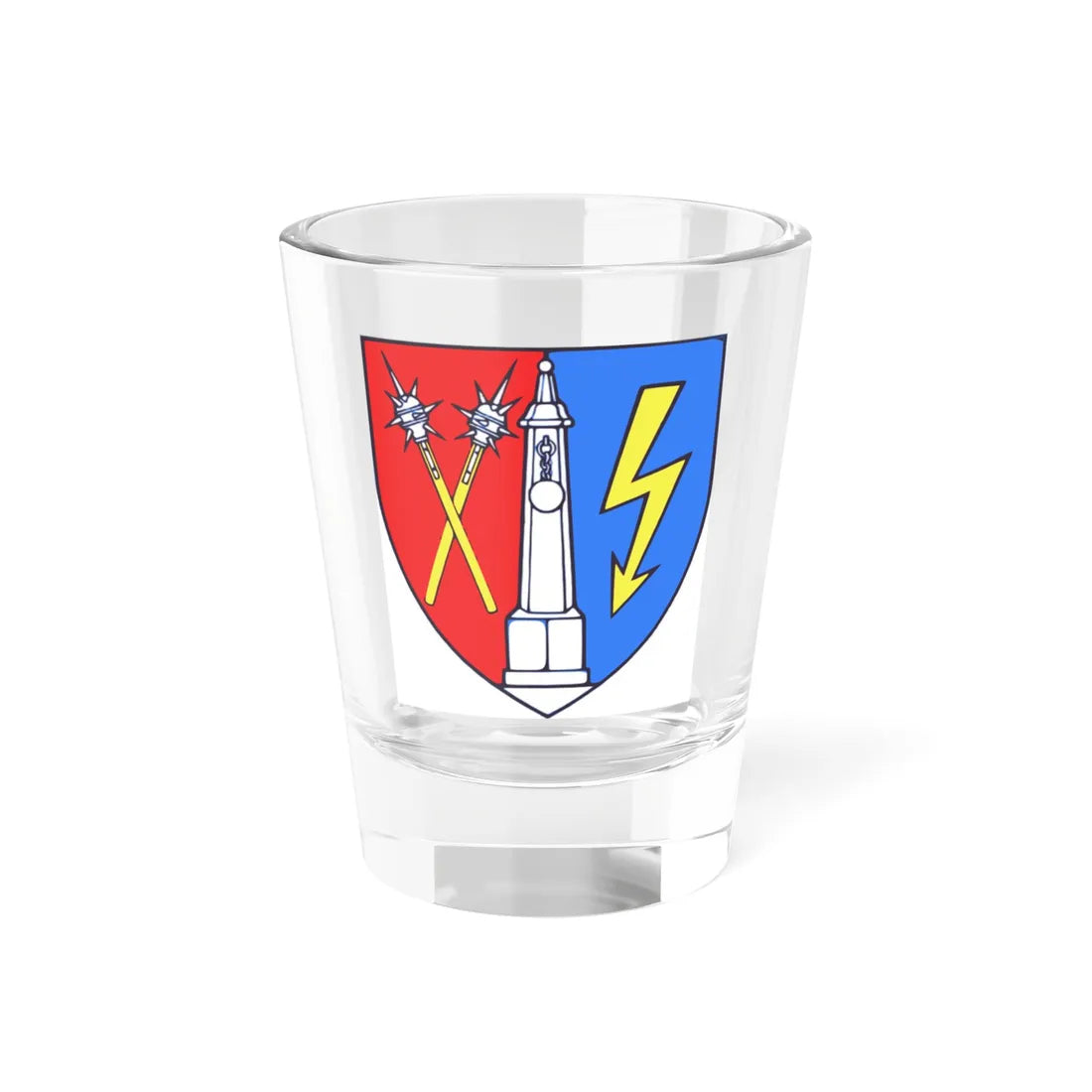 AUT Grafenschlag COA (Austria) (Coat of Arms) Shot Glass 1.5oz 1.5oz - Go Mug Yourself