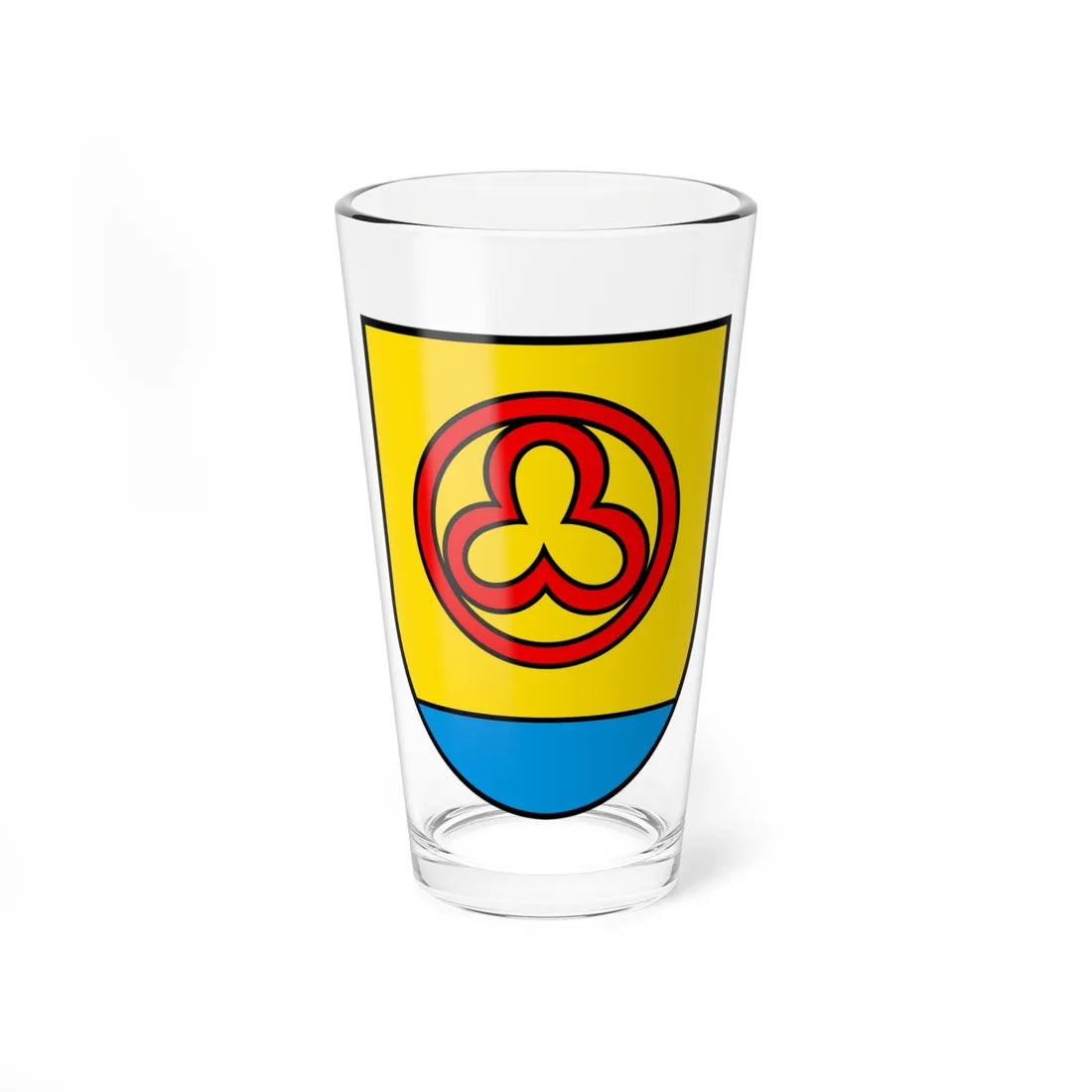 AUT Heiligenberg COA (Austria) (Coat of Arms) Pint Glass 16oz 16oz - Go Mug Yourself