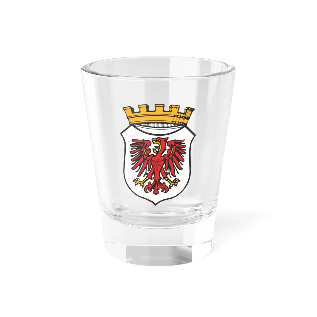 AUT Herzogenburg COA (Austria) (Coat of Arms) Shot Glass 1.5oz 1.5oz - Go Mug Yourself