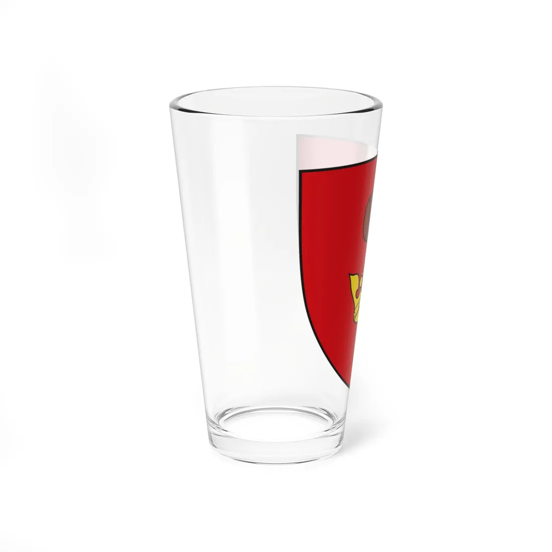 AUT Hofstetten-Grünau COA (Austria) (Coat of Arms) Pint Glass 16oz - Go Mug Yourself