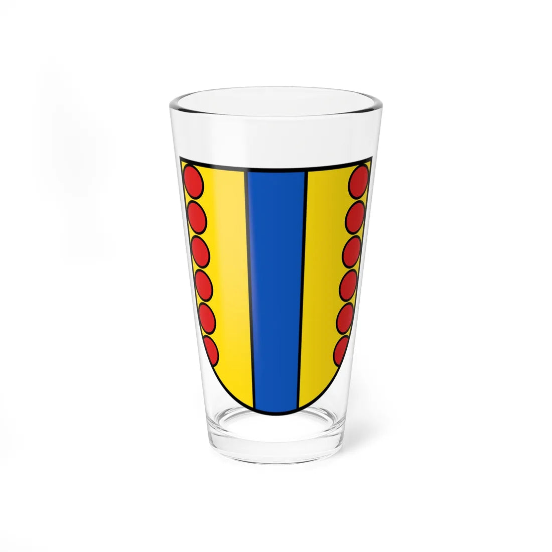 AUT Ilztal COA (Austria) (Coat of Arms) Pint Glass 16oz 16oz - Go Mug Yourself