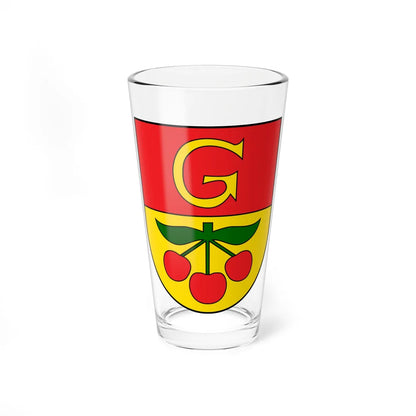 AUT Jois COA (Austria) (Coat of Arms) Pint Glass 16oz 16oz - Go Mug Yourself