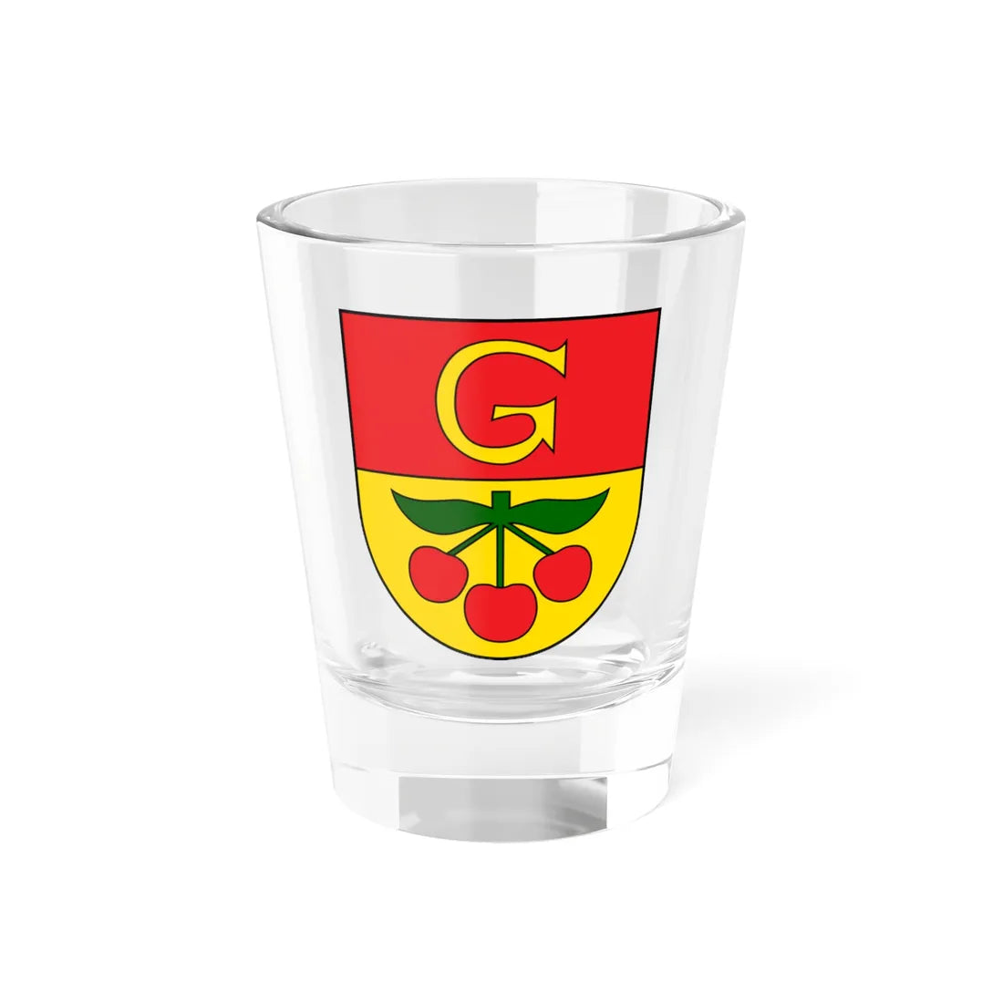 AUT Jois COA (Austria) (Coat of Arms) Shot Glass 1.5oz 1.5oz - Go Mug Yourself
