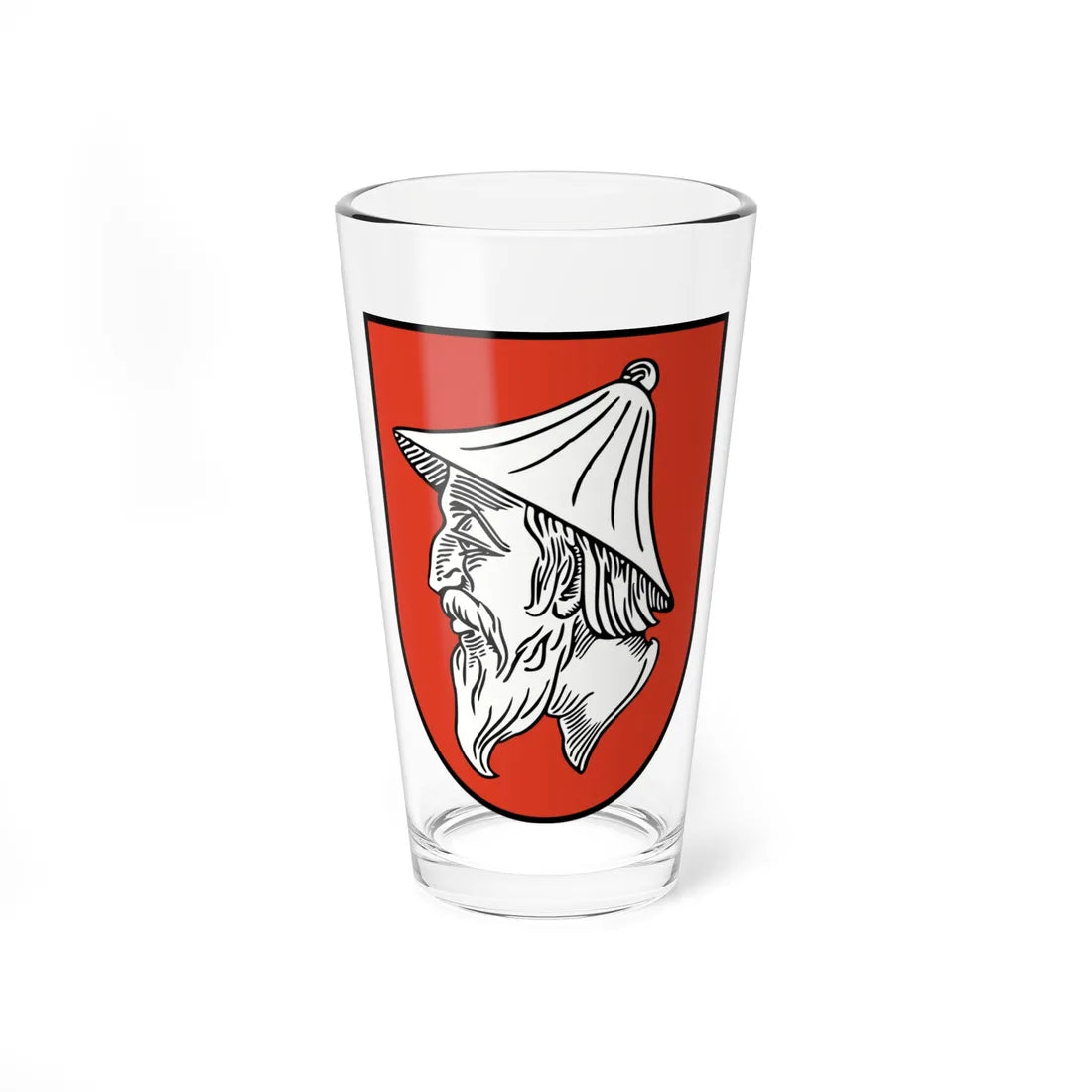 AUT Judenburg COA (Austria) (Coat of Arms) Pint Glass 16oz 16oz - Go Mug Yourself