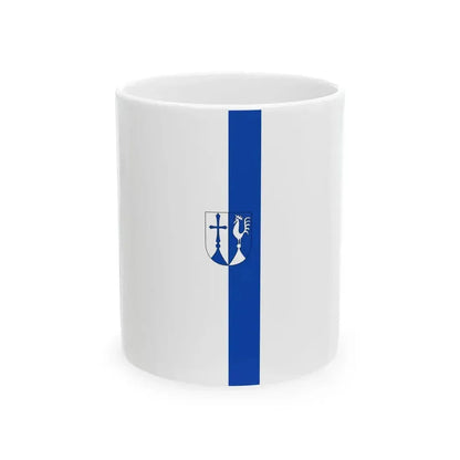 AUT Kirchdorf in Tirol Banner (Austria) White Coffee Mug 11oz - Go Mug Yourself