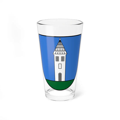 AUT Kittsee COA (Austria) (Coat of Arms) Pint Glass 16oz 16oz - Go Mug Yourself