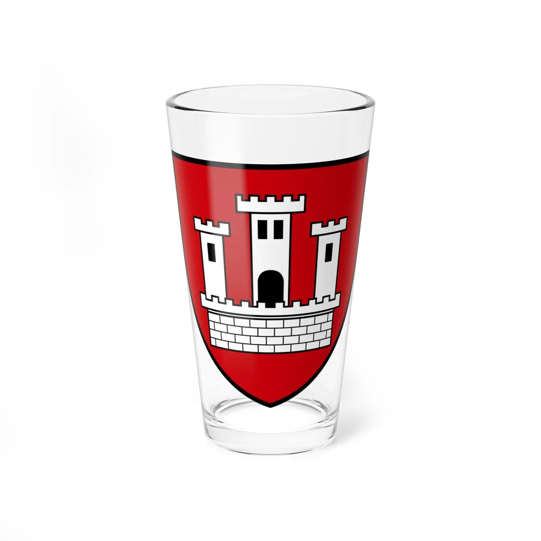 AUT Klosterneuburg COA (Austria) (Coat of Arms) Pint Glass 16oz 16oz - Go Mug Yourself