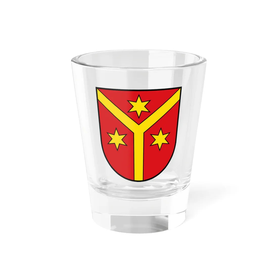 AUT Kobersdorf COA (Austria) (Coat of Arms) Shot Glass 1.5oz 1.5oz - Go Mug Yourself