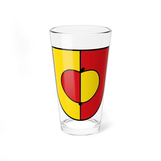 AUT Kukmirn COA (Austria) (Coat of Arms) Pint Glass 16oz 16oz - Go Mug Yourself