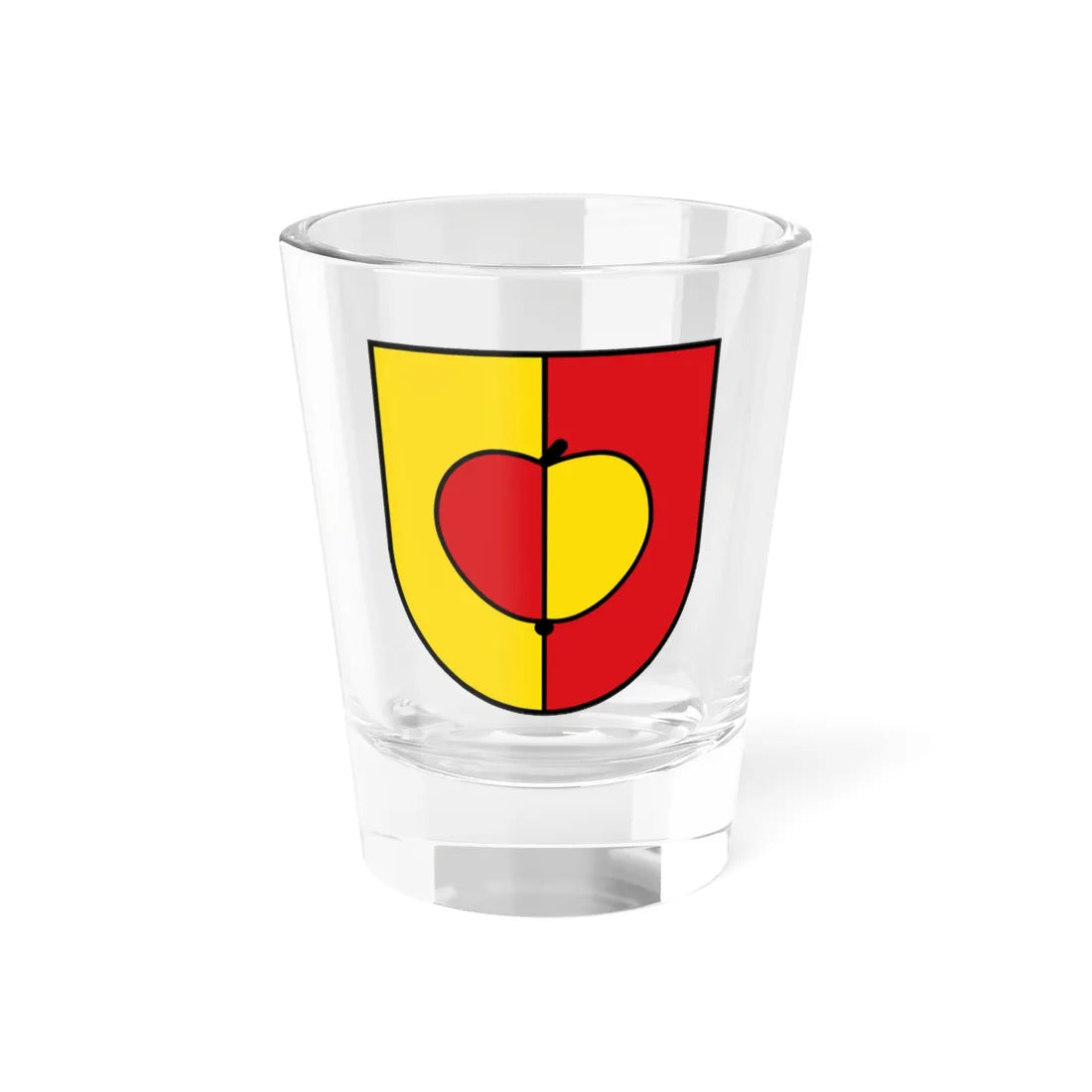 AUT Kukmirn COA (Austria) (Coat of Arms) Shot Glass 1.5oz 1.5oz - Go Mug Yourself