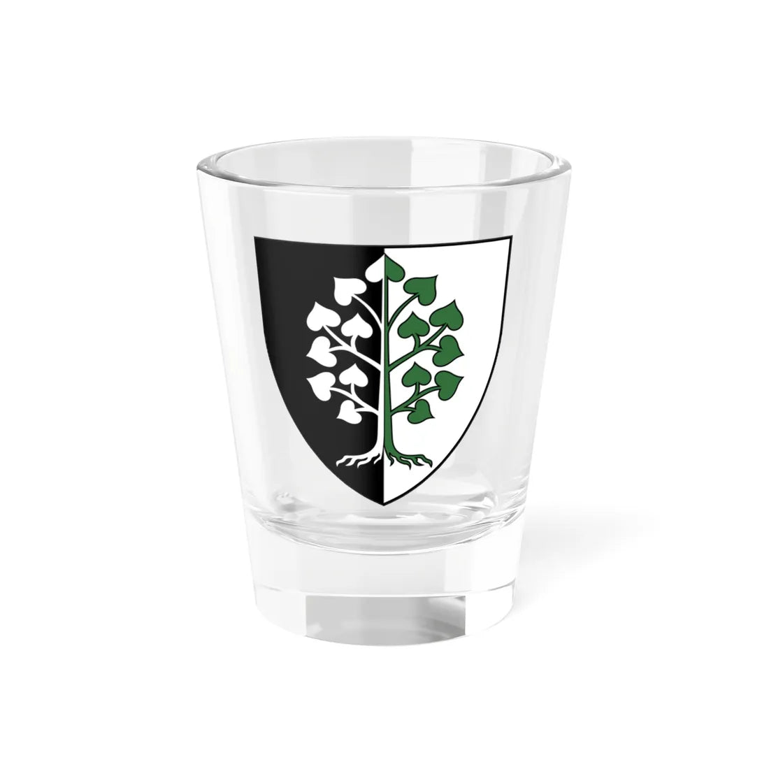 AUT Ladendorf COA (Austria) (Coat of Arms) Shot Glass 1.5oz 1.5oz - Go Mug Yourself