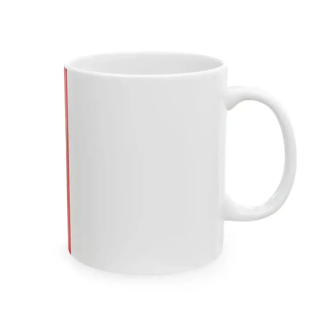 AUT Laxenburg Banner (Austria) White Coffee Mug - Go Mug Yourself