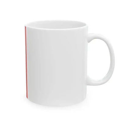 AUT Laxenburg Banner (Austria) White Coffee Mug - Go Mug Yourself