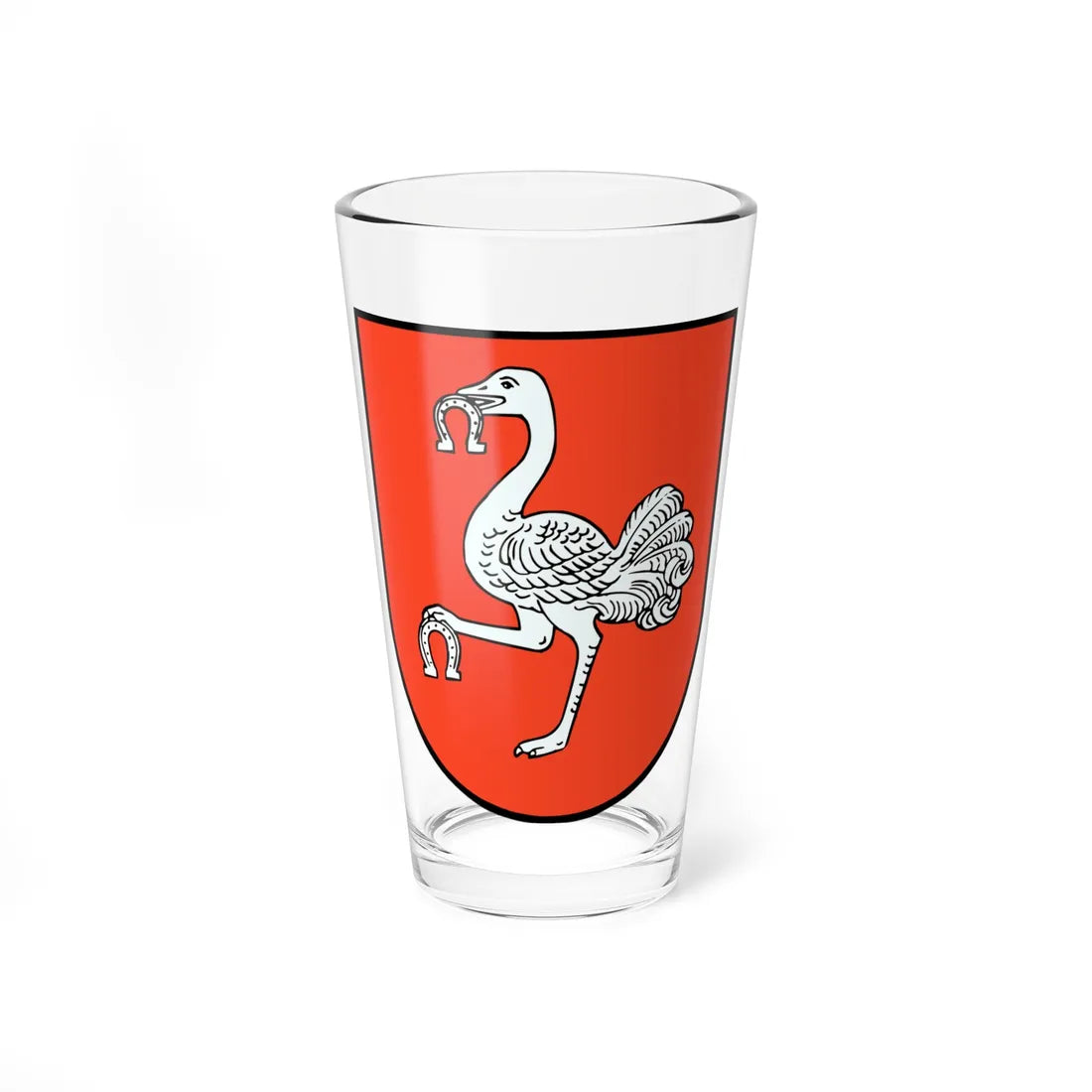 AUT Leoben Coat of arms (Austria) (Coat of Arms) Pint Glass 16oz 16oz - Go Mug Yourself