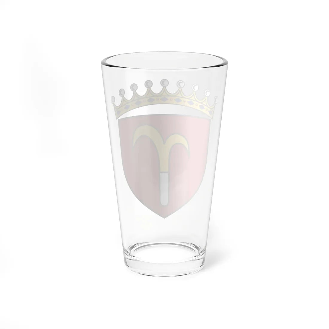 AUT Mattersburg COA (Austria) (Coat of Arms) Pint Glass 16oz - Go Mug Yourself