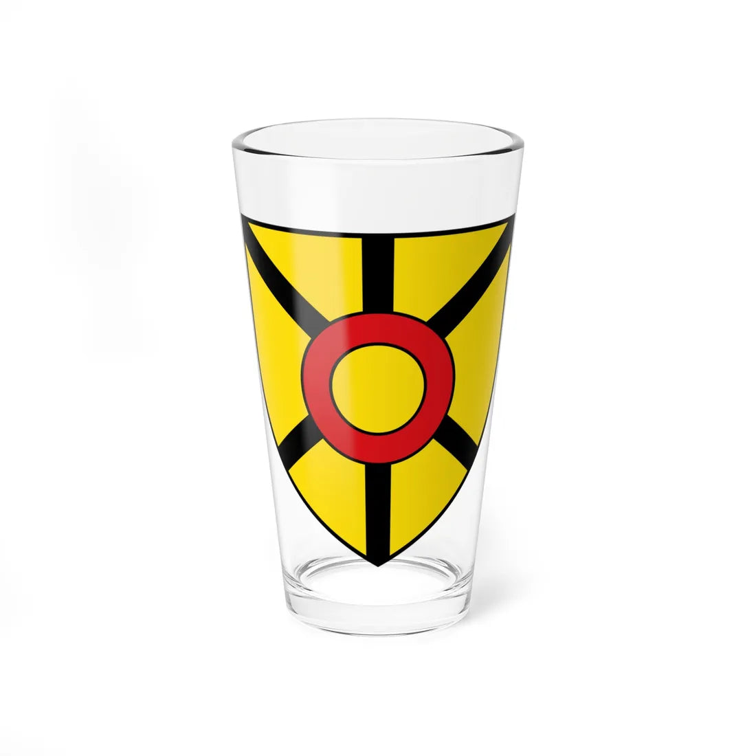 AUT Nappersdorf-Kammersdorf COA (Austria) (Coat of Arms) Pint Glass 16oz 16oz - Go Mug Yourself