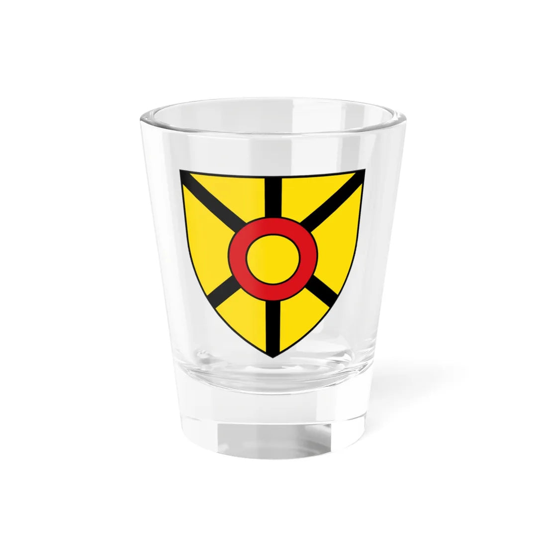 AUT Nappersdorf-Kammersdorf COA (Austria) (Coat of Arms) Shot Glass 1.5oz 1.5oz - Go Mug Yourself