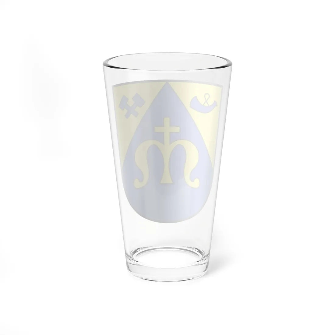 AUT Neuberg an der Mürz COA (Austria) (Coat of Arms) Pint Glass 16oz - Go Mug Yourself