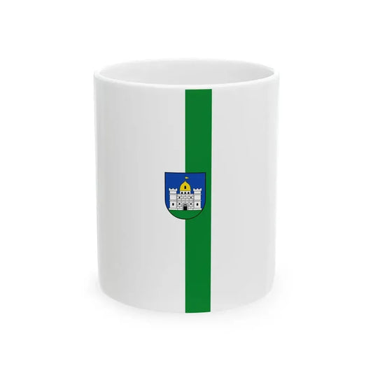 AUT Obdach Banner (Austria) White Coffee Mug 11oz - Go Mug Yourself