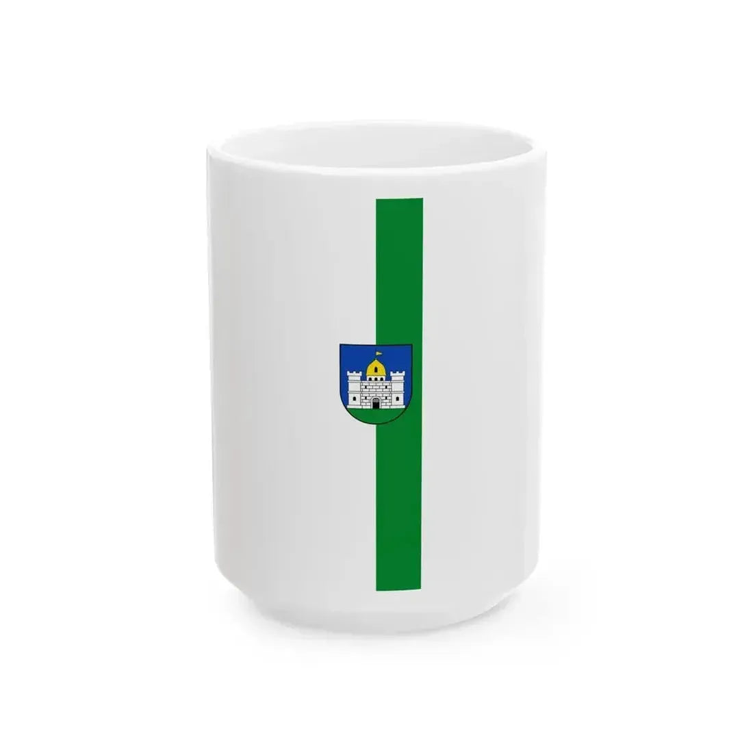 AUT Obdach Banner (Austria) White Coffee Mug 15oz - Go Mug Yourself
