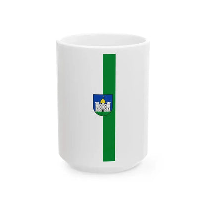AUT Obdach Banner (Austria) White Coffee Mug 15oz - Go Mug Yourself