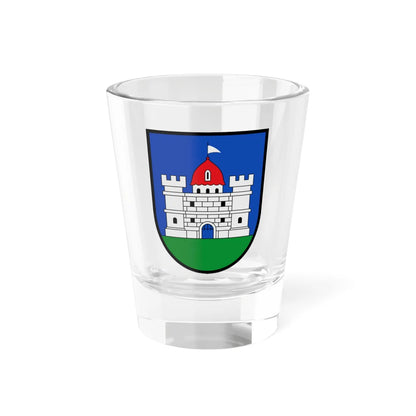 AUT Obdach COA (Austria) (Coat of Arms) Shot Glass 1.5oz 1.5oz - Go Mug Yourself