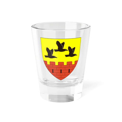 AUT Rabensburg COA (Austria) (Coat of Arms) Shot Glass 1.5oz 1.5oz - Go Mug Yourself
