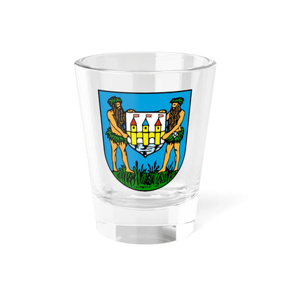 AUT Schwechat COA (Austria) (Coat of Arms) Shot Glass 1.5oz 1.5oz - Go Mug Yourself